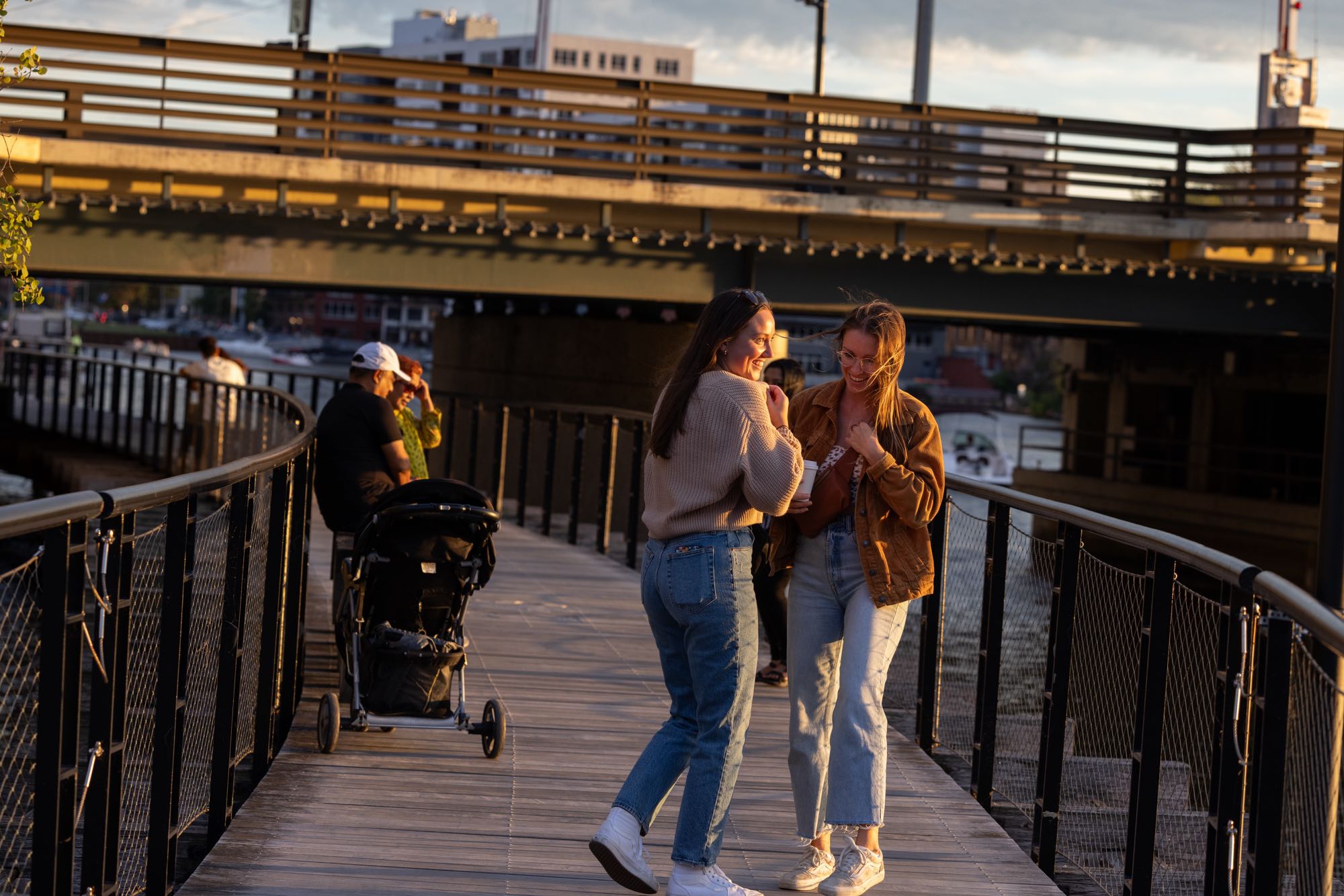 Located On the River walk