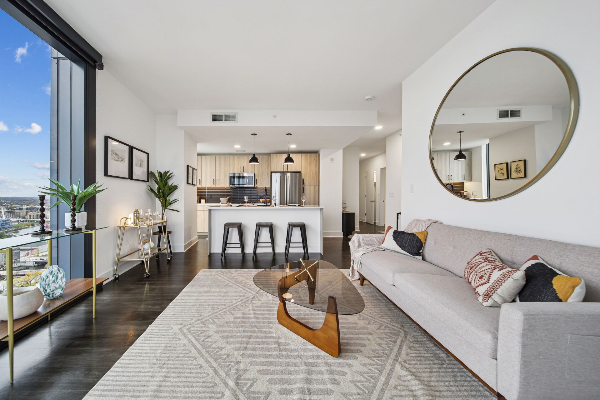 Model Living Room 1